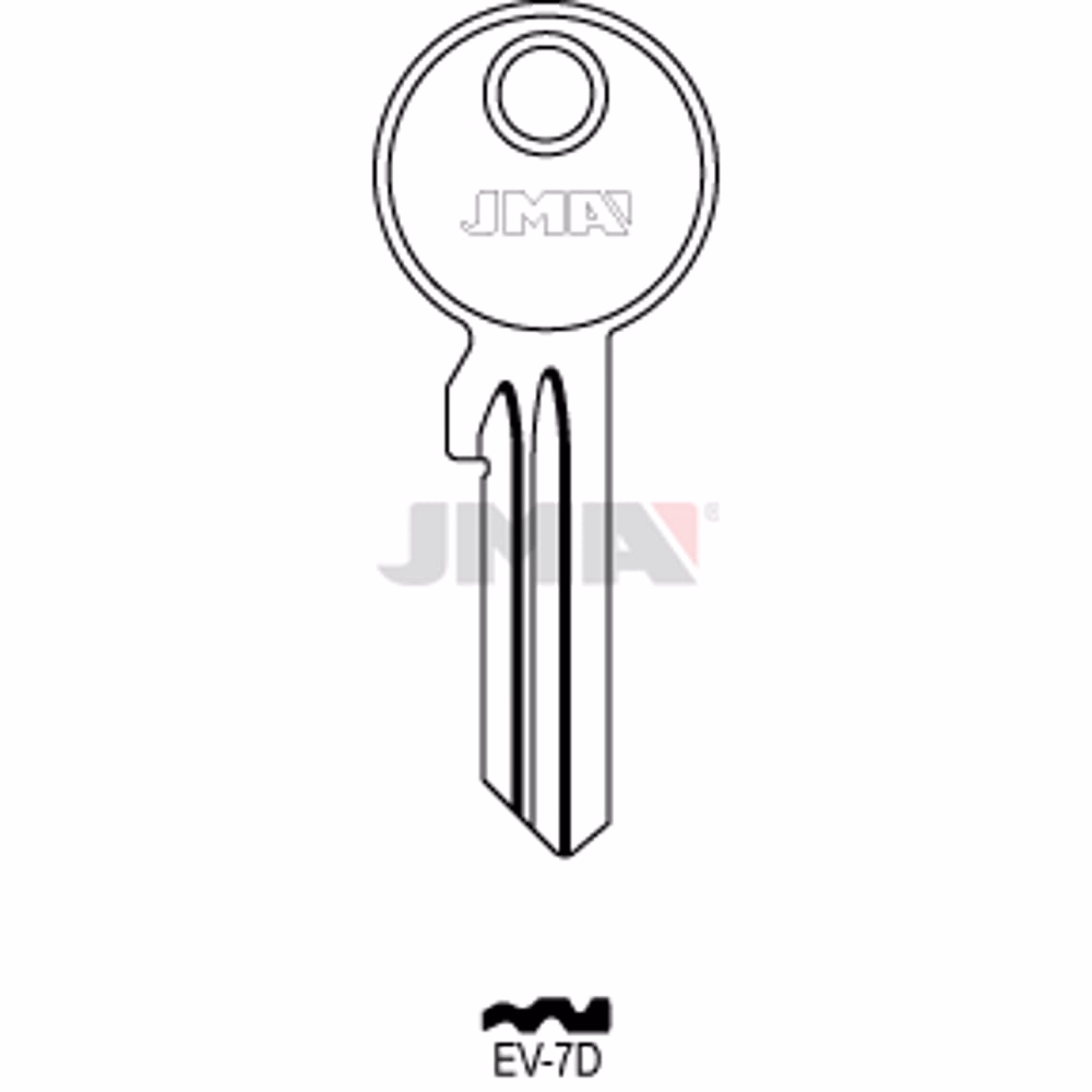 LLAVE JMA ACERO-C (EV-7D)