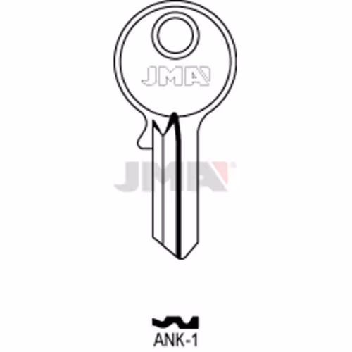 LLAVE JMA ACERO-C (ANK-1)
