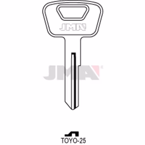LLAVE JMA ACERO-C (TOYO-25)