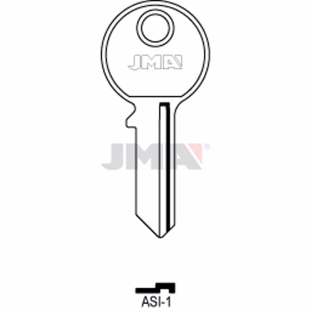 LLAVE JMA ACERO-C (ASI-1)