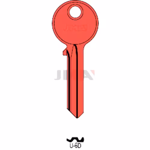 LLAVE JMA ALUMINIO (U-6D ROJO)