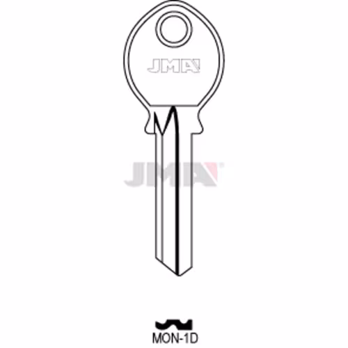 LLAVE JMA ACERO-C (MON-1D)