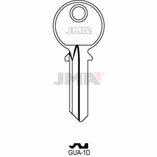 LLAVE JMA ACERO-C (GUA-1D)