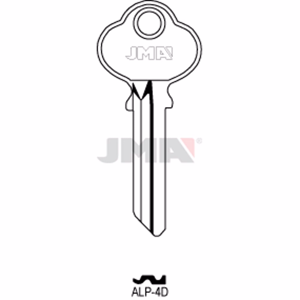 LLAVE JMA ACERO-C (ALP-4D)