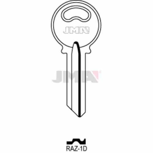 LLAVE JMA ACERO-C (RAZ-1D)