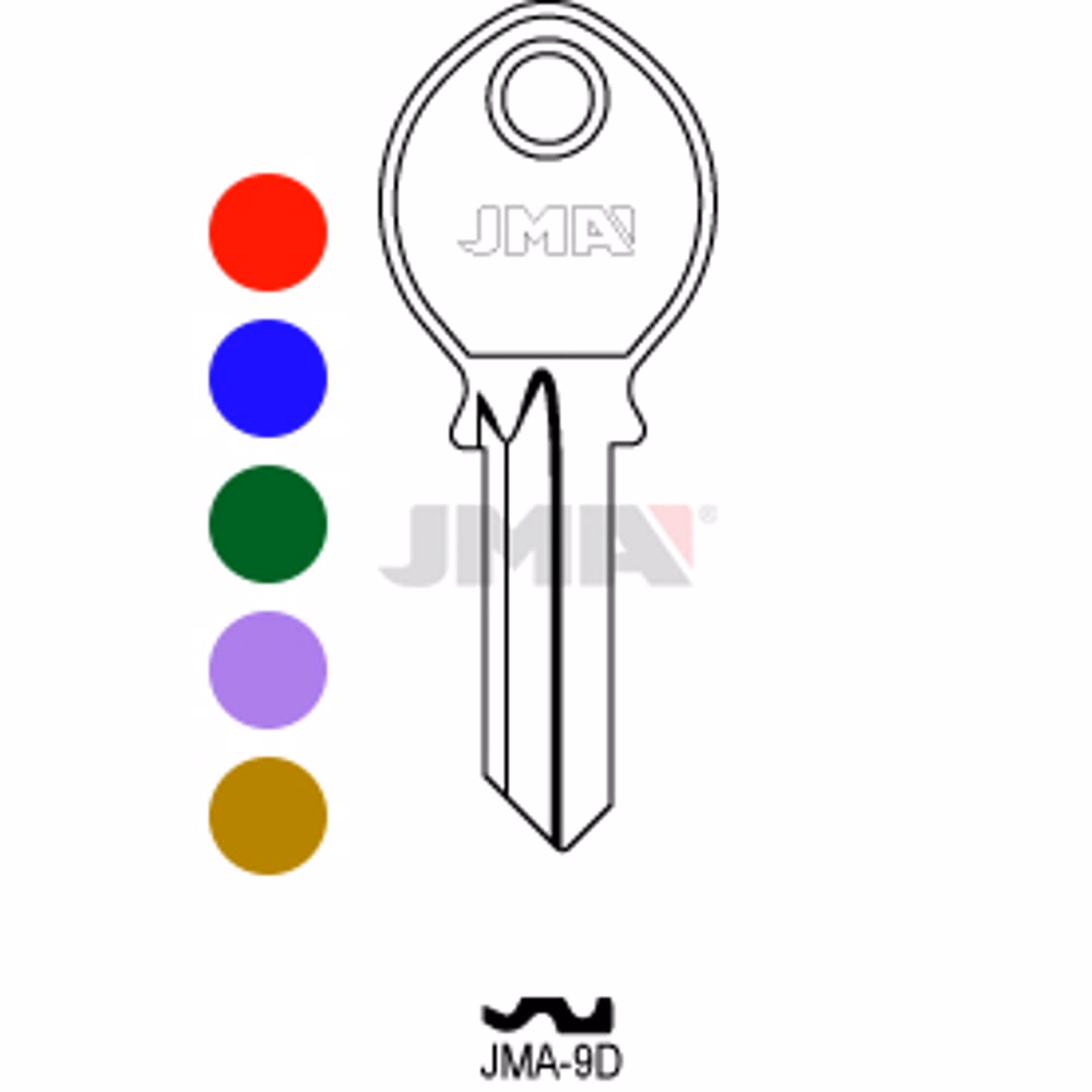 LLAVE JMA ALUMINIO (JMA-9D SURTIDO)