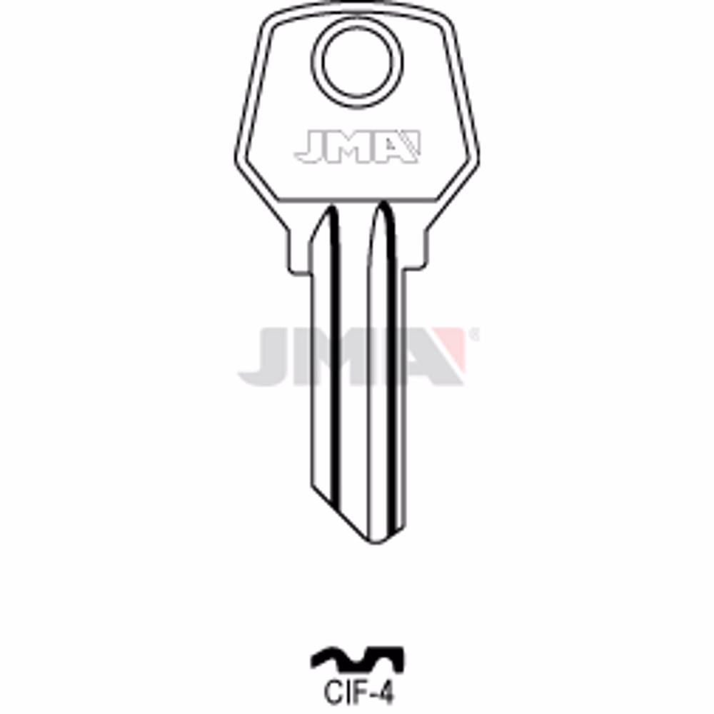 LLAVE JMA ACERO-C (CIF-4)