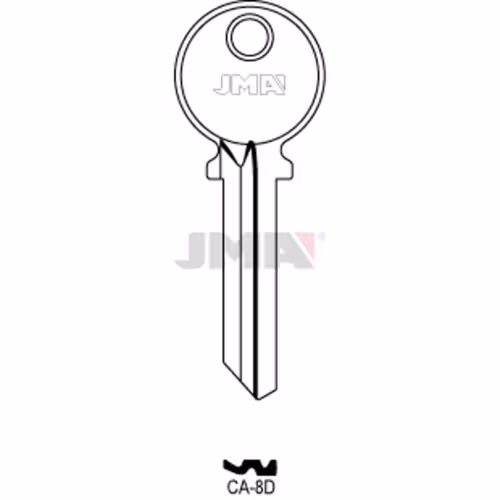 LLAVE JMA ACERO-C (CA-8D)