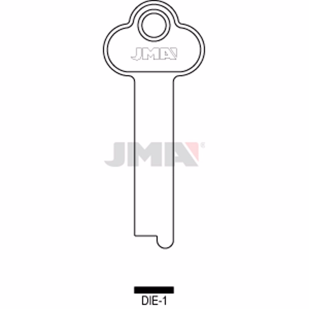 LLAVE JMA LATON SEGURIDAD (DIE-1)
