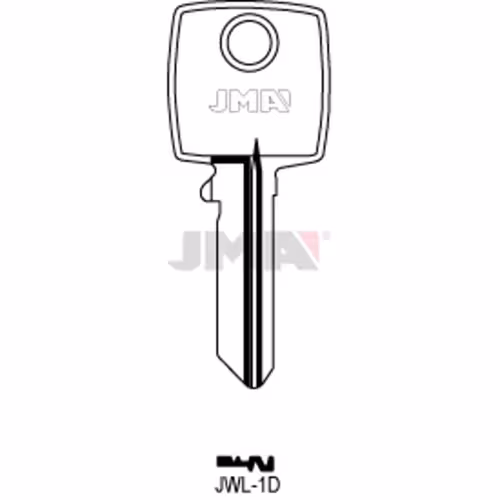 LLAVE JMA ACERO-C (JWL-1D)