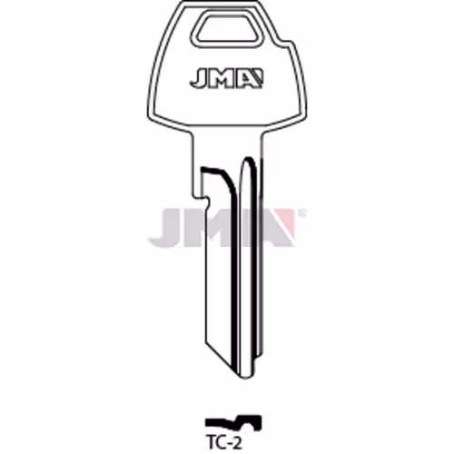 LLAVE JMA ACERO-B (TC-2)