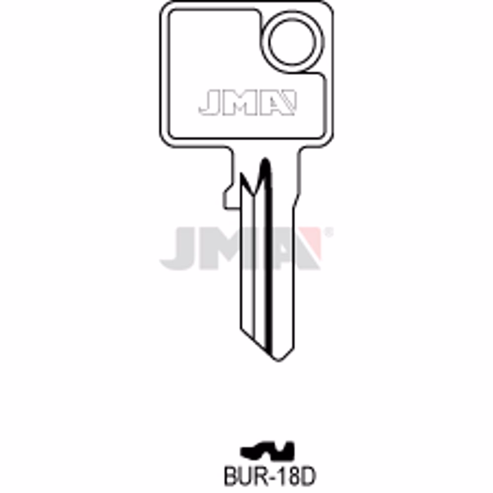 LLAVE JMA ACERO-C (BUR-18D)