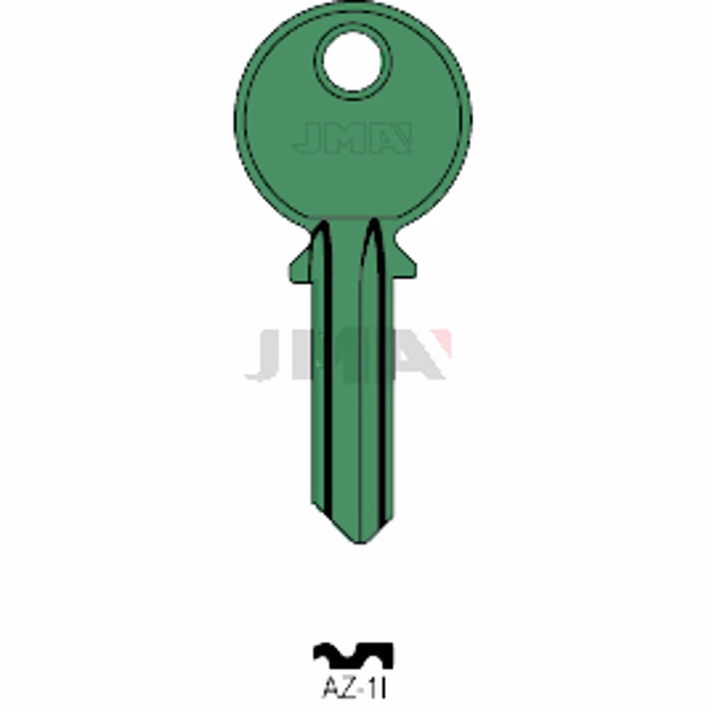 LLAVE JMA ALUMINIO (AZ-1I VERDE)