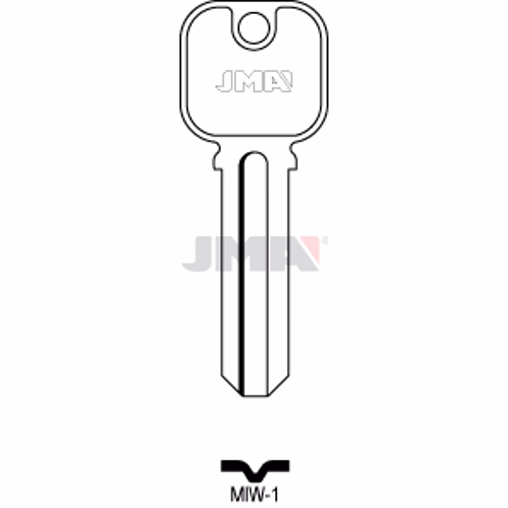 LLAVE JMA LATON SEGURIDAD (MIW-1)