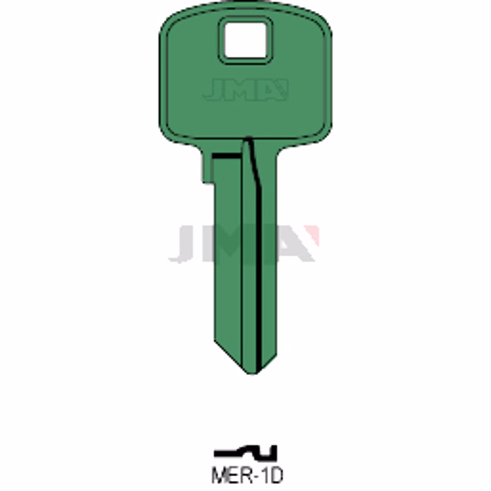 LLAVE JMA ALUMINIO (MER-1D VERDE)