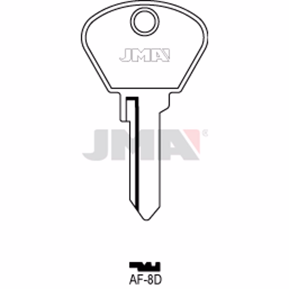 LLAVE JMA ACERO-B (AF-8D)