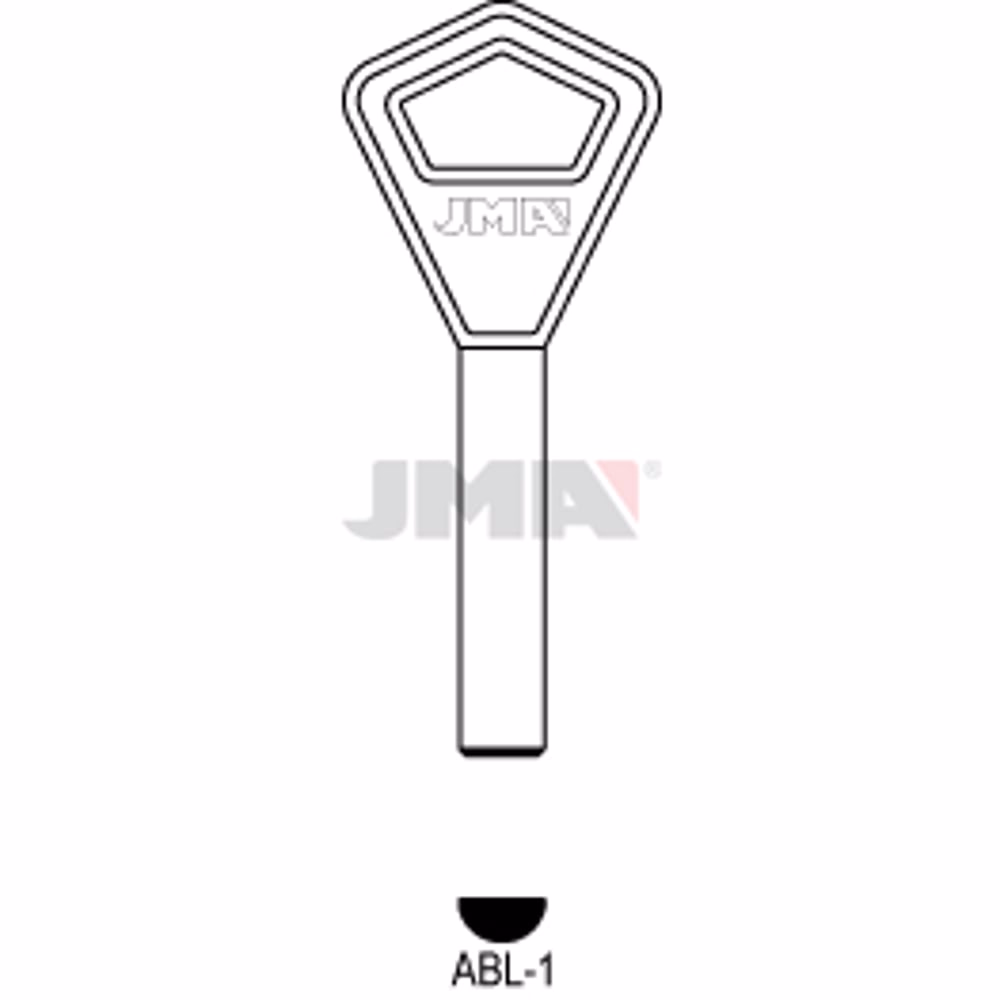 LLAVE JMA LATON SEGURIDAD (ABL-1)