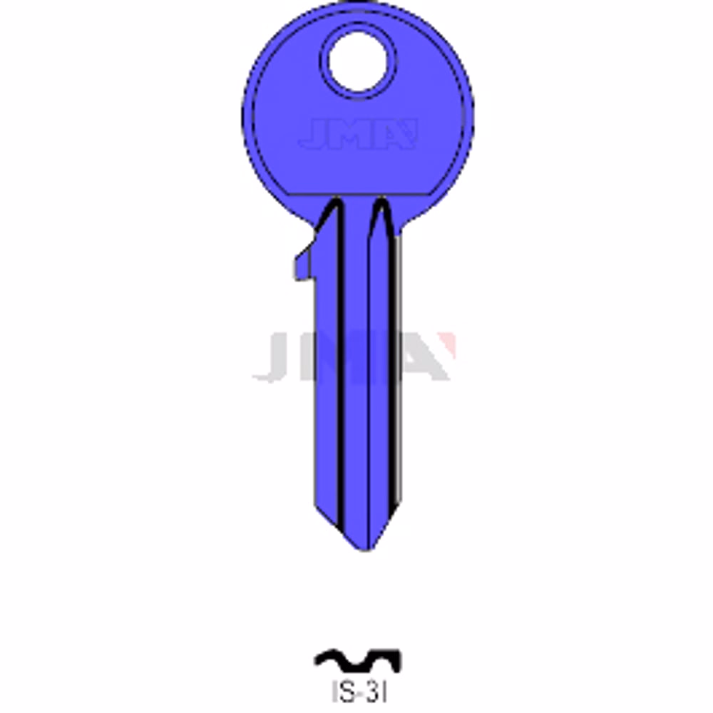LLAVE JMA ALUMINIO (IS-3I AZUL)