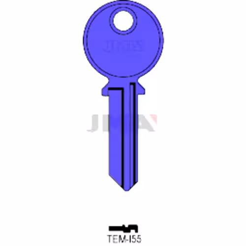 LLAVE JMA ALUMINIO (TEM-I55 AZUL)