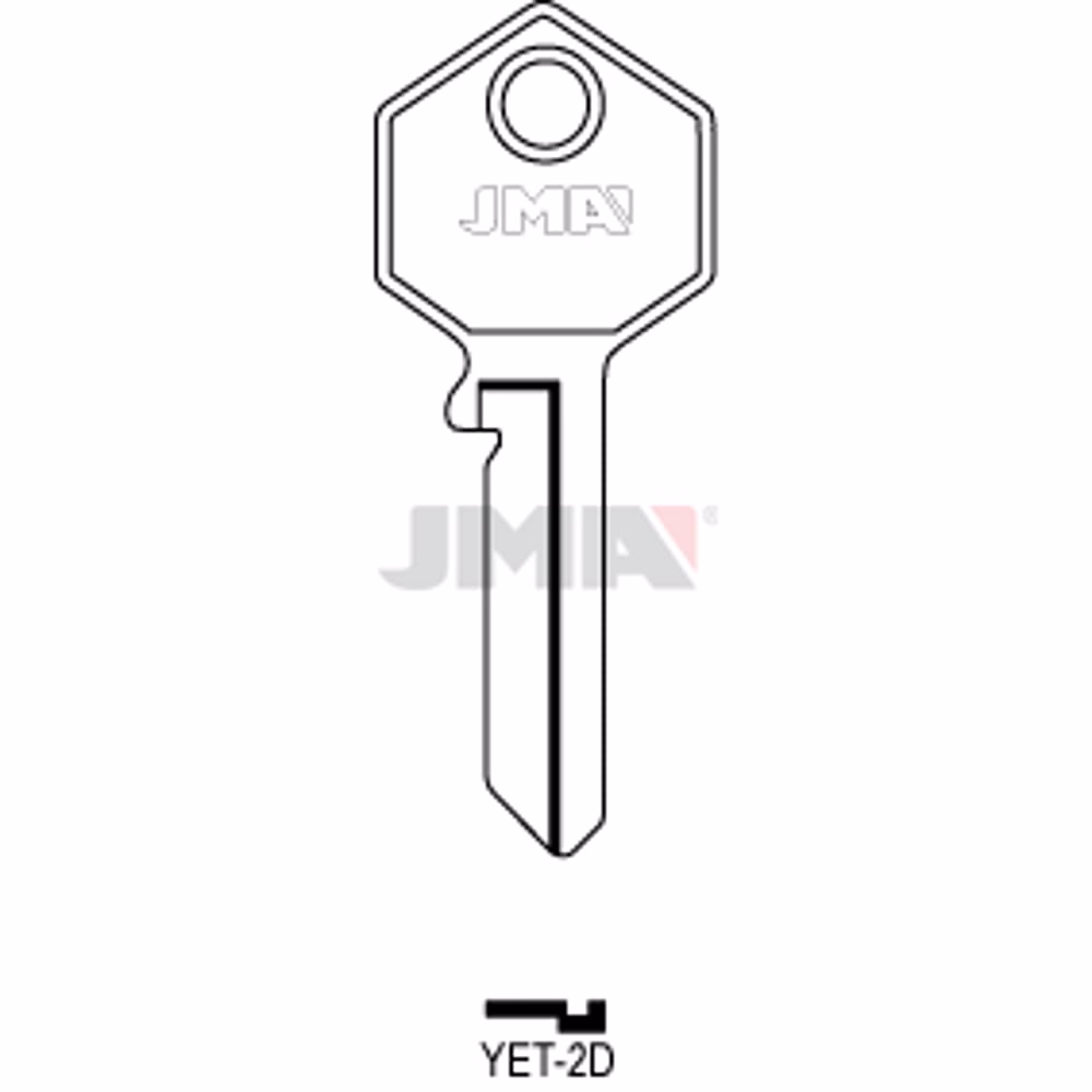 LLAVE JMA ACERO-C (YET-2D)