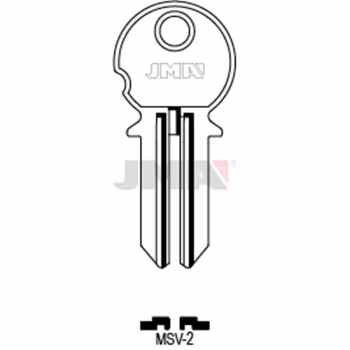 LLAVE JMA ACERO-C (MSV-2)