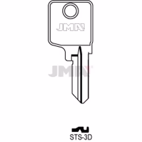 LLAVE JMA ACERO-B (STS-3D)