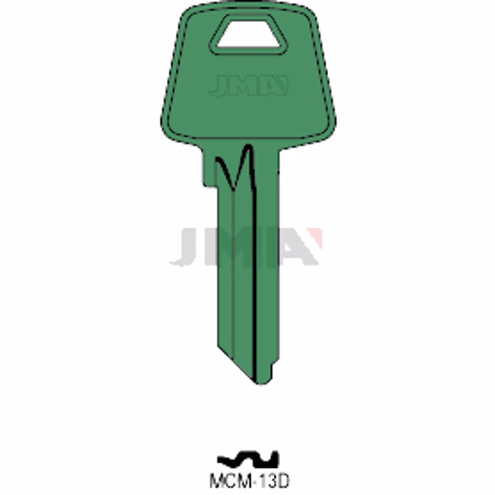 LLAVE JMA ALUMINIO (MCM-13D VERDE)