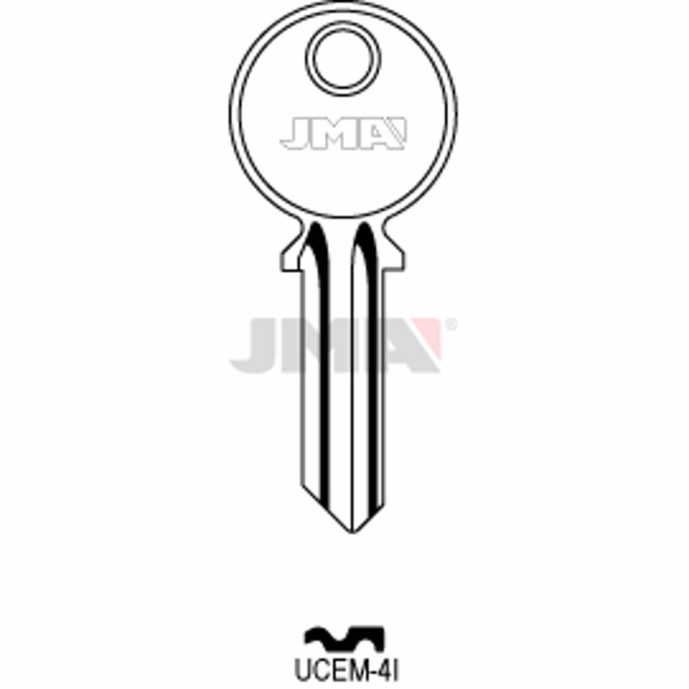 LLAVE JMA ACERO-B (UCEM-4I)