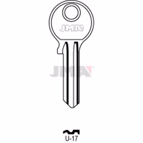 LLAVE JMA ACERO-C (U-17)