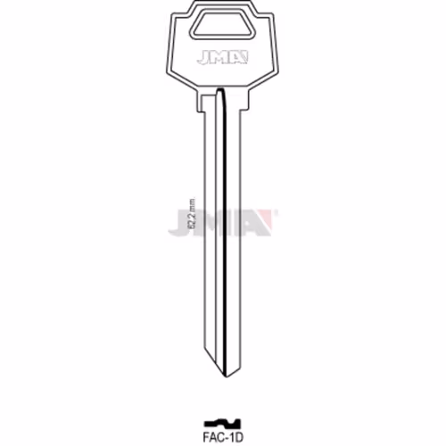 LLAVE JMA ACERO-C (FAC-1D)