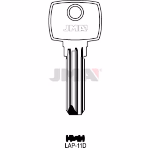 LLAVE JMA ALPACA SEGURIDAD (LAP-11D)
