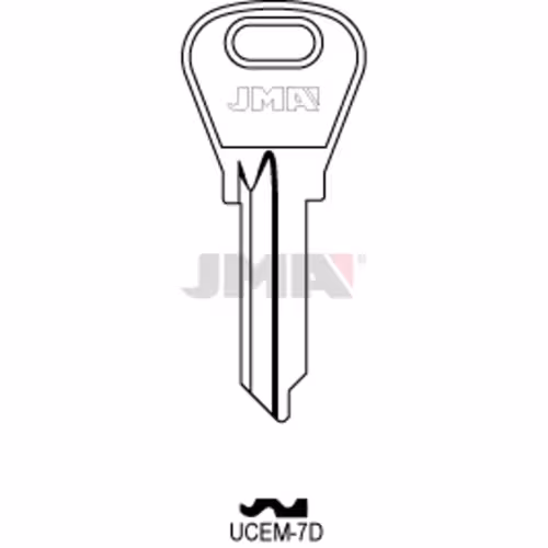 LLAVE JMA ACERO-B (UCEM-7D)