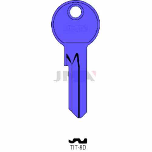 LLAVE JMA ALUMINIO (TIT-8D AZUL)