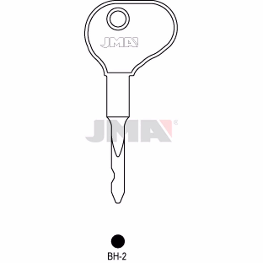 LLAVE JMA LATON SEGURIDAD (BH-2)