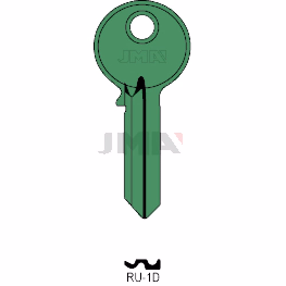LLAVE JMA ALUMINIO (RU-1D VERDE)