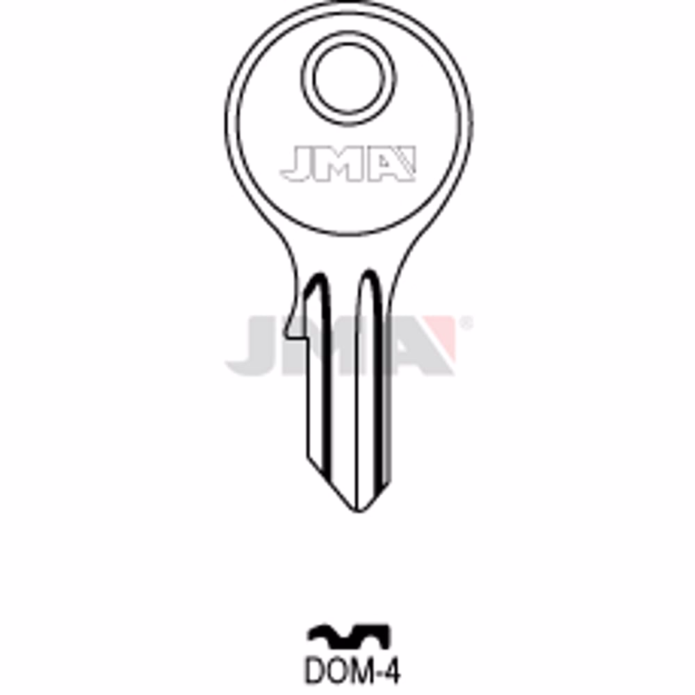 LLAVE JMA ACERO-C (DOM-4)