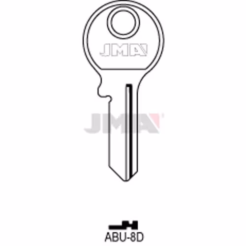 LLAVE JMA ACERO-C (ABU-8D)