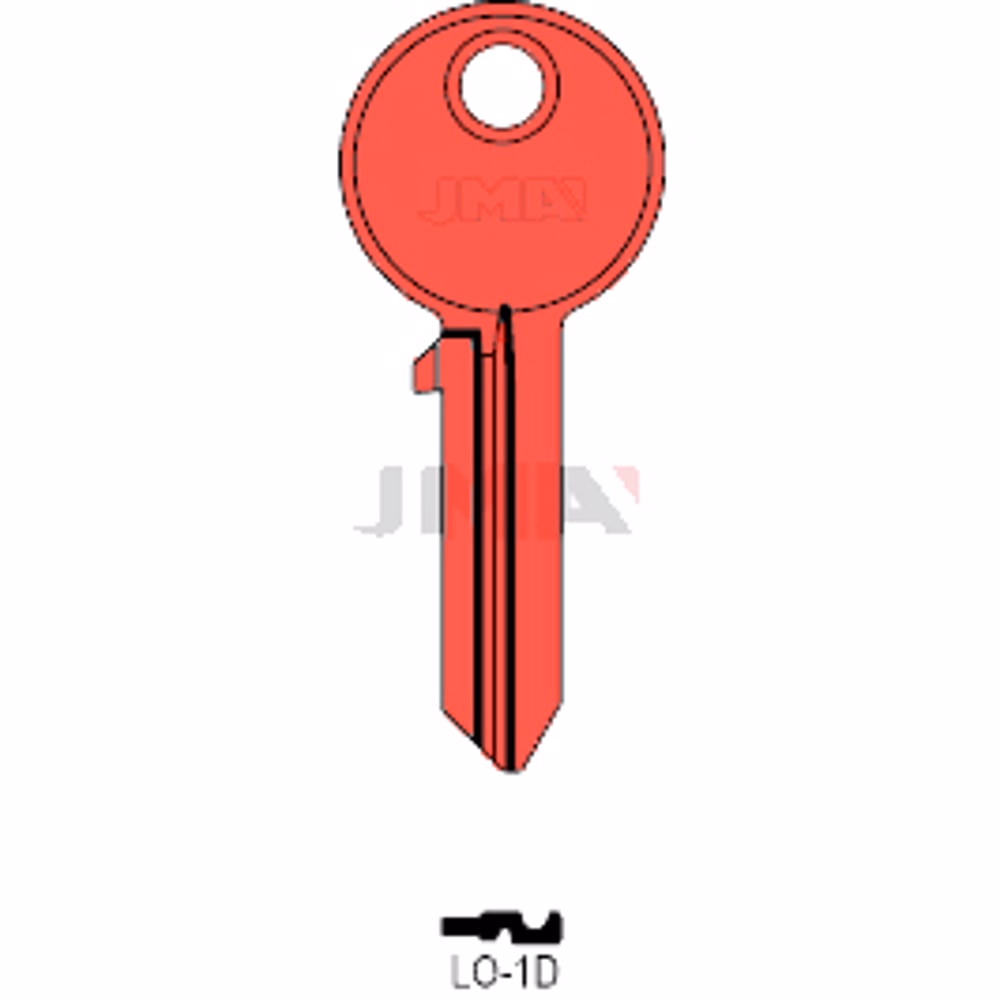 LLAVE JMA ALUMINIO (LO-1D ROJO)