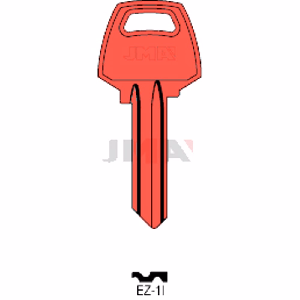 LLAVE JMA ALUMINIO (EZ-1I ROJO)