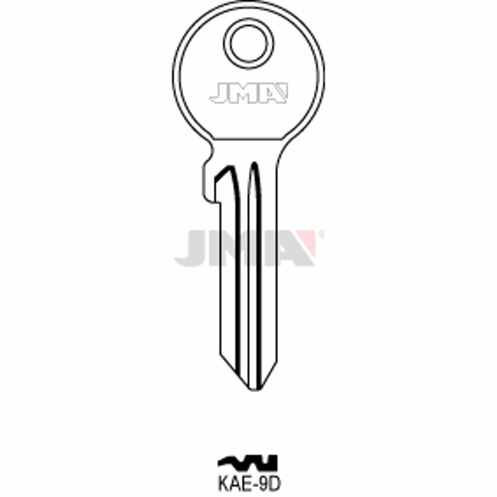LLAVE JMA ACERO-C (KAE-9D)