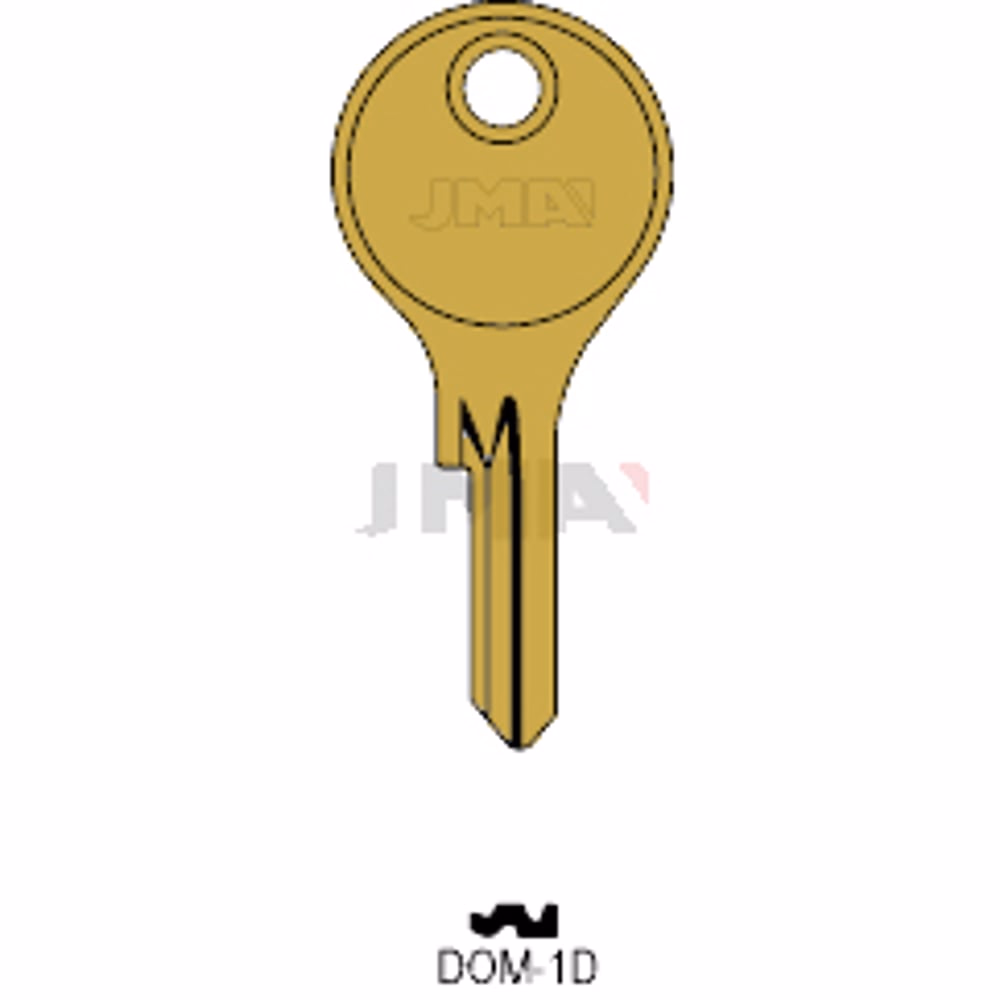 LLAVE JMA ALUMINIO (DOM-1D ORO)
