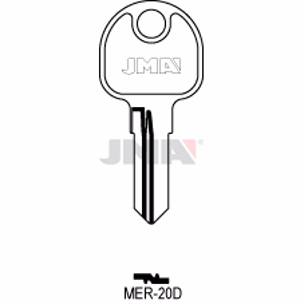 LLAVE JMA ACERO-C (MER-20D)