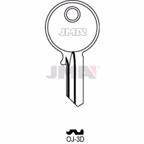 LLAVE JMA ACERO-B (OJ-3D)