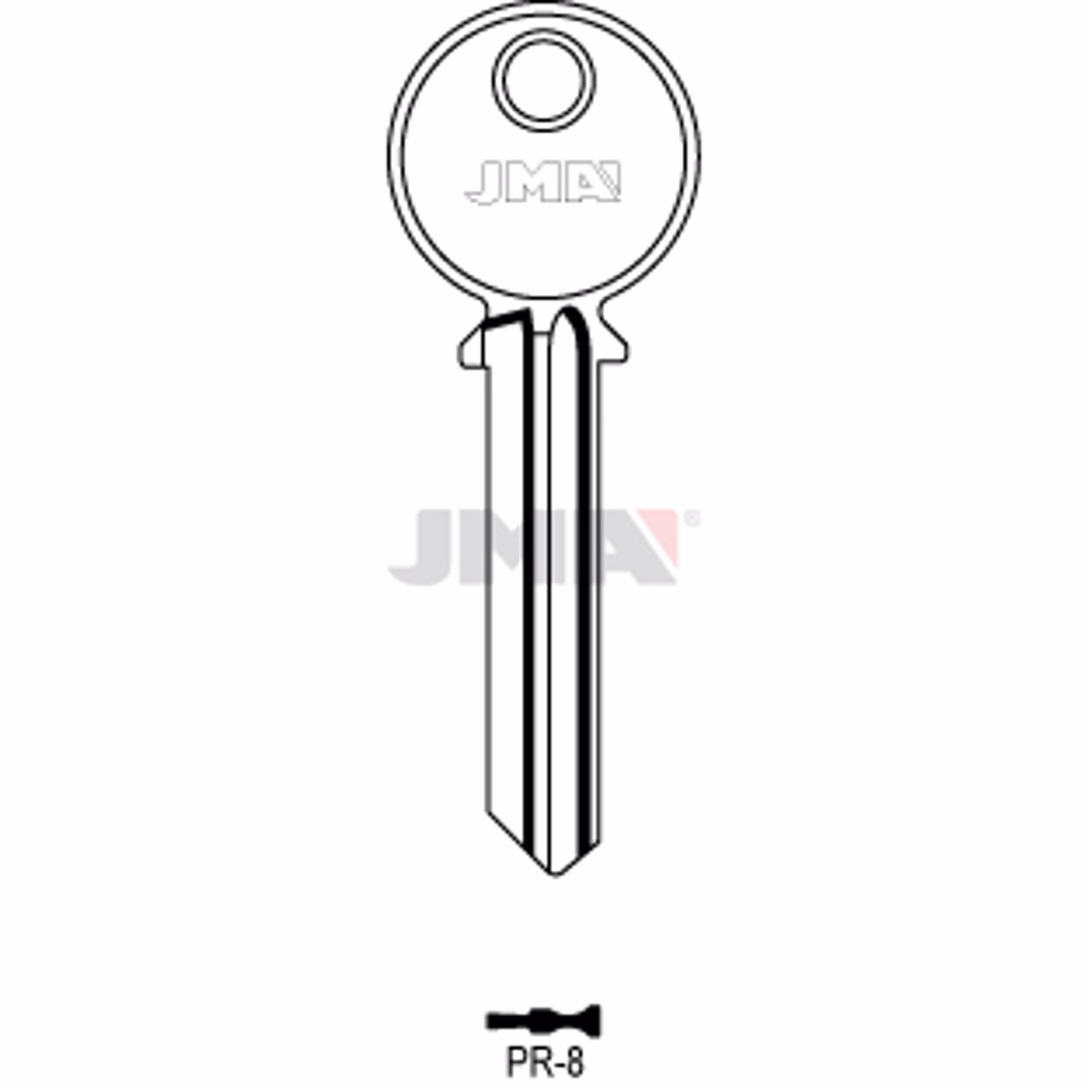 LLAVE JMA ACERO-C (PR-8)