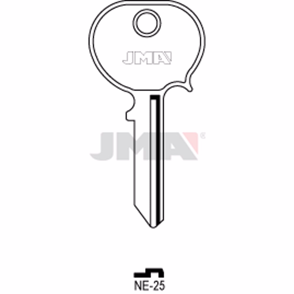 LLAVE JMA ACERO-C (NE-25)