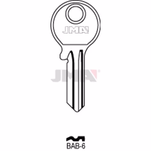LLAVE JMA ACERO-C (BAB-6)