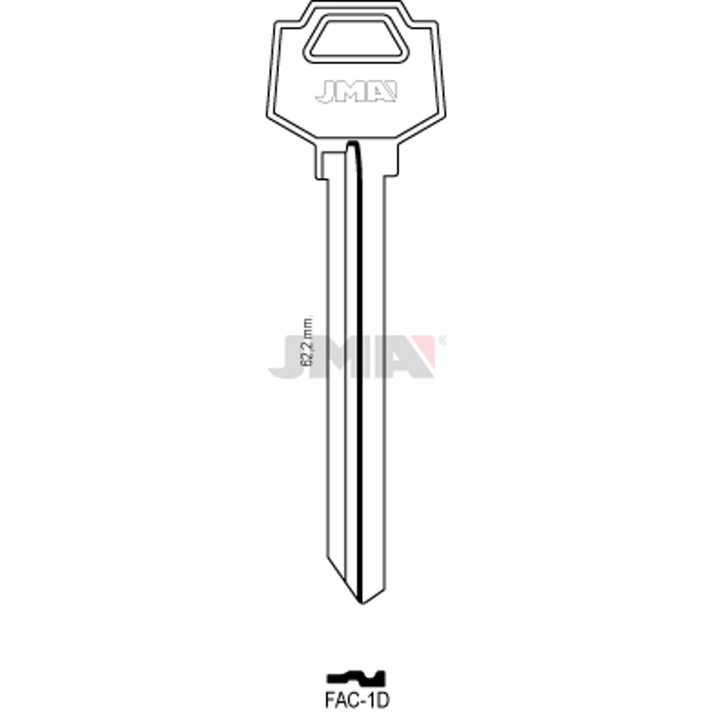 LLAVE JMA ACERO-C (FAC-1D)