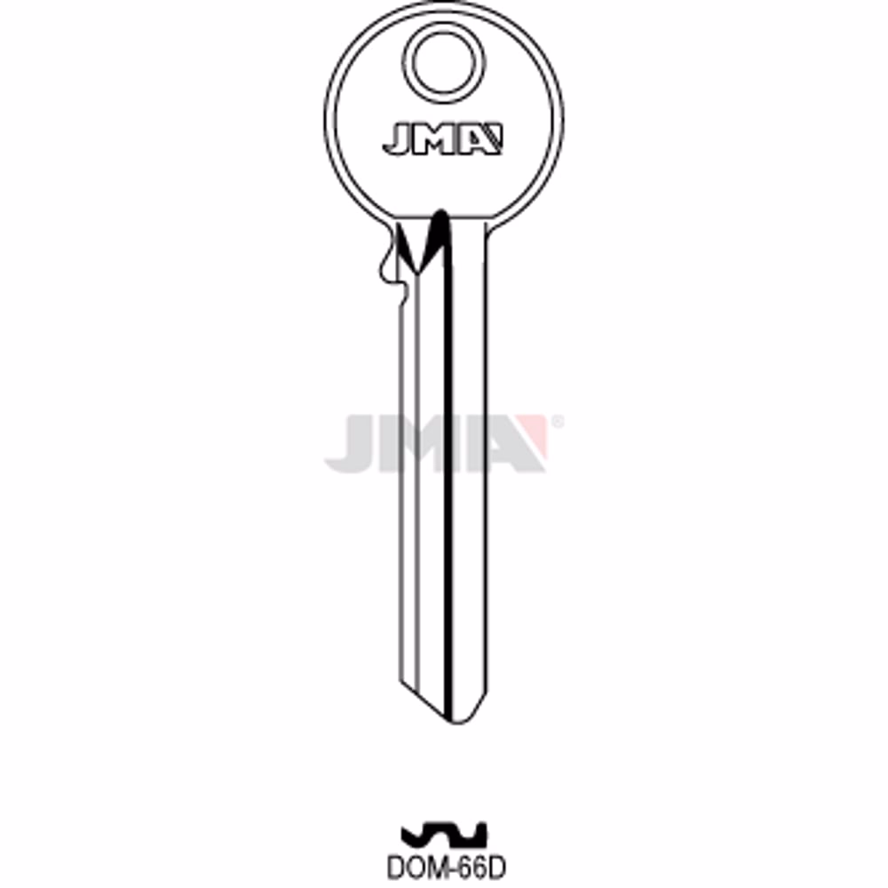 LLAVE JMA ACERO-C (DOM-66D)