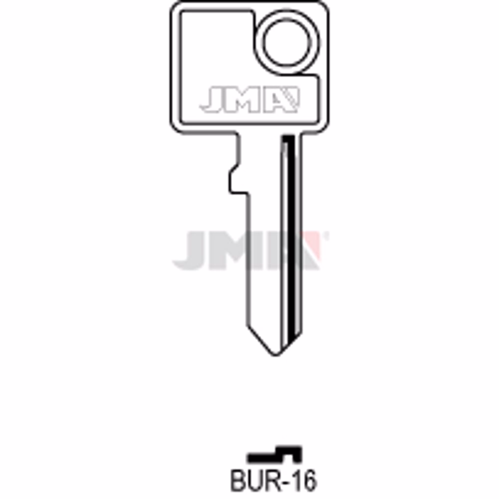 LLAVE JMA ACERO-C (BUR-16)