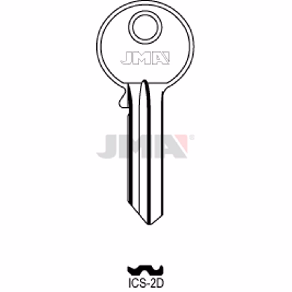 LLAVE JMA ACERO-C (ICS-2D)